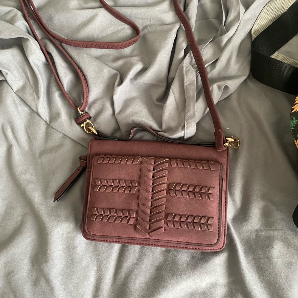 Small clutch purple